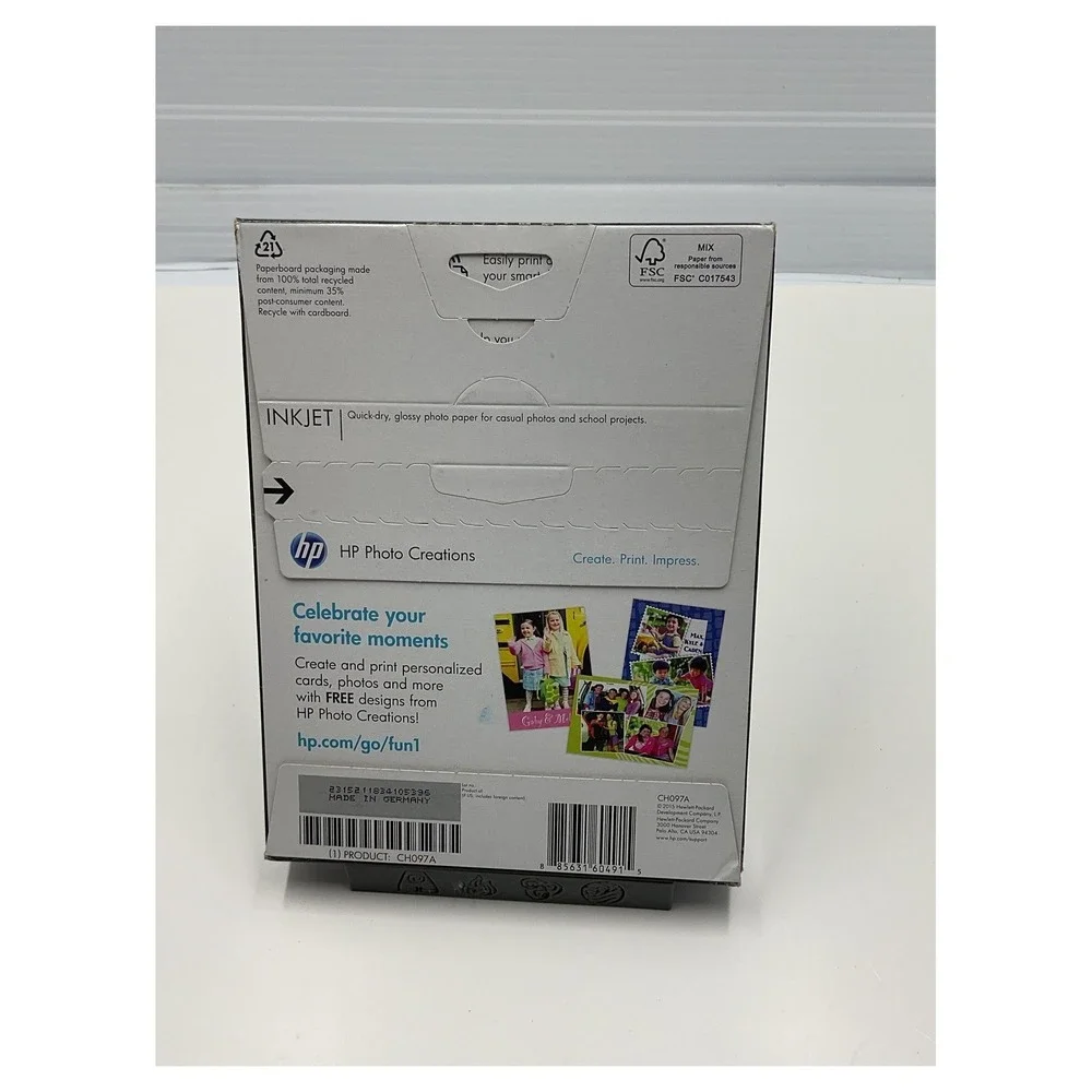 Everyday‎ Photo Paper Glossy 5x7 60 Sheets CH097A